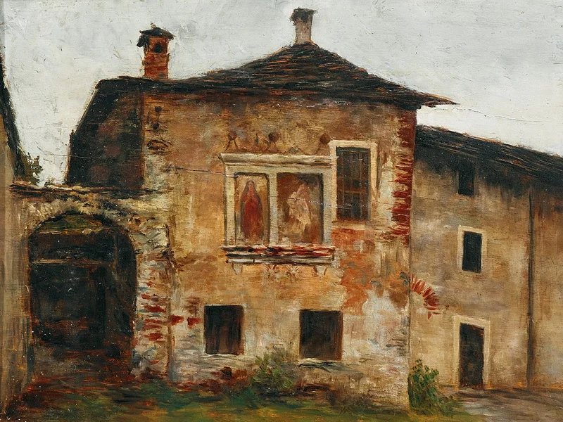1849-Carlo Pollonera - Casa vecchia